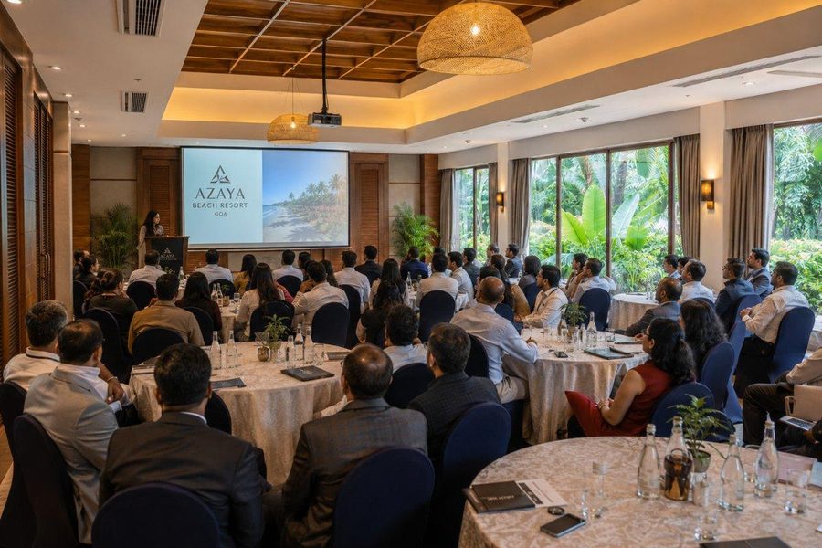Conference session, Goa corporate retreat